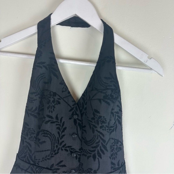 Anne Fontaine Black Brocade Vest - Picture 4 of 10